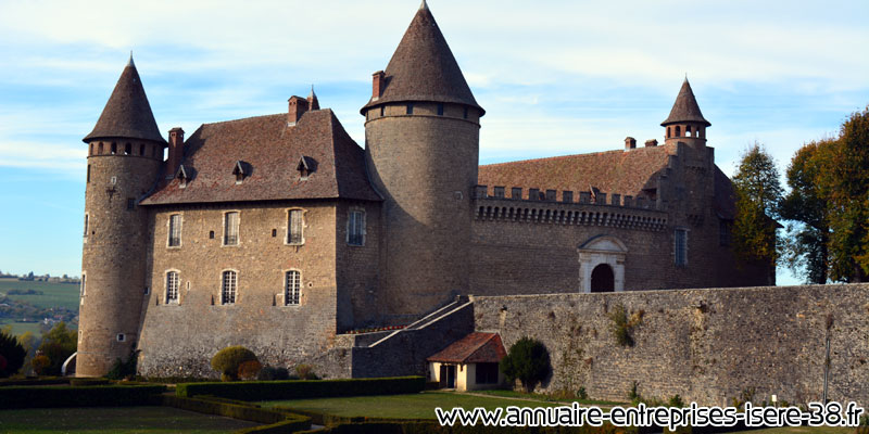 Photo Le château de Virieu sur Bourbre
